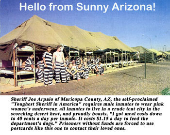 Joe Arpaio tent city